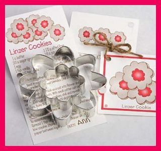 ann clark linzer 2 pc cookie cutter free shipping cookie cutters are