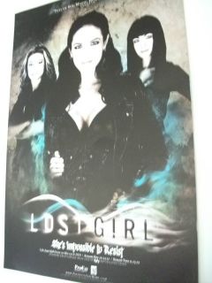   Lost Girl Comic Con 2012 Double Sided 18x12 Poster Anna Silk SDCC NYCC