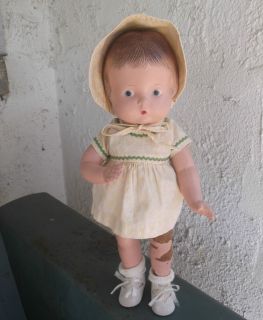 Vintage Patsy Ann Type Doll 13 1 2 Unmarked Patsy Ann