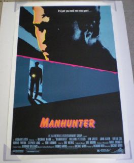 Manhunter Movie Poster 1 Sheet Original Rolled 27x41
