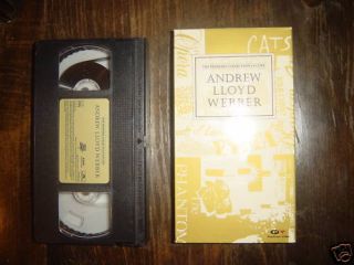 1993 VHS Andrew Lloyd Webber The Premiere Collection 044008615330 