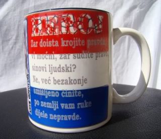 Ante Gotovina Croatia Military General War Mug