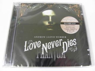 Andrew Lloyd Webber Love Never Dies 2CD 33TRK $2 99Ship