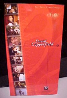 David Copperfield Emmy VHS Sally Field Hugh Dancy RARE Unreleased 