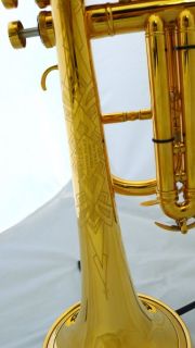 Taylor Balanced Action Trumpet in 24K Gold Plate Amazing Player