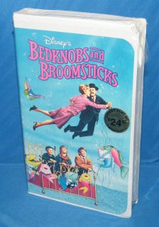 Bedknobs and Broomsticks Disney VHS Angela Lansbury David Tomlinson 