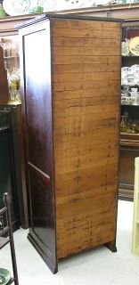 antique furniture walnut cedar wood wardrobe armoire