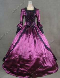 Marie Antoinette Gothic Victorian Gown Wedding Dress 150 XL