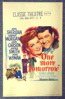 One More Tomorrow 46 Ann Sheridan Wyman Morgan WC