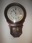 Large Antique / Vintage Howard Miller Wall clock working calendar