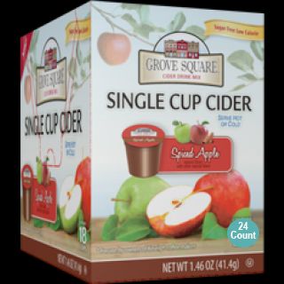 24 K Cups Grove Square Spiced Apple Cider K Cups Keurig Free Shipping 