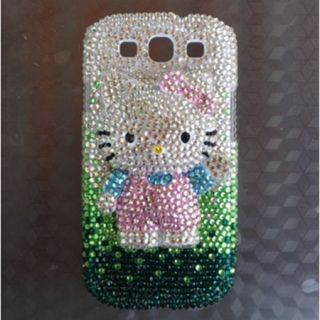   Kitty Shiny Crystal Cell Phone Cover Case for Samsung Galaxy S3