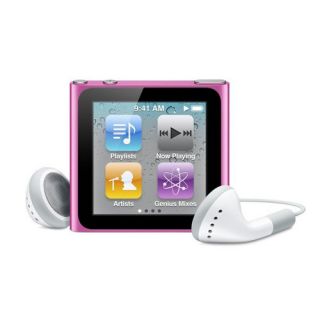 Apple iPod Nano 8GB 6g  Player Pink