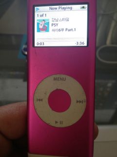 Apple iPod nano 2nd Generation Pink (4 GB)! READ DESCRIPTION!