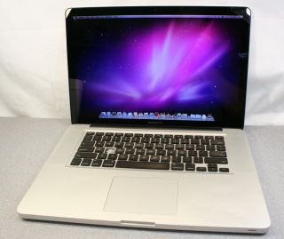 Apple MacBook Pro 15 MC373LL Core i7 2 66GHz 4GB RAM 500GB HD Adobe 