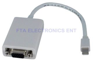   to VGA adapter for Apple MAC iMac MacBook Mack Book Pro Laptop