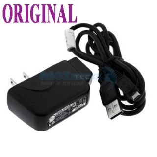 Home Wall Charger USB Data Sync Cable LG Cell Phones All Carriers 