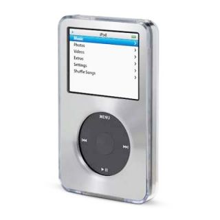 Silver Apple iPod Classic Aluminum Plated Hard Case Cover 6th 80 120GB 
