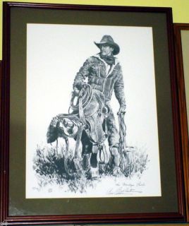 Bill Anton Three Signed Numbered Western Prints