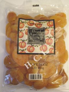 Trader Joes DRIED APRICOTS From Turkey 16oz