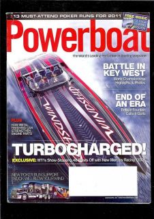 Powerboat Magazine TURBOCHARGED March April 2011 New