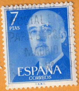 Spain Stamps Scott #835, #949, #1788, #1853, #1882, #B74, #B76 and # 