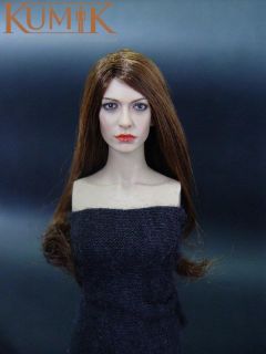 Kumik Anne Hathaway 1 6 Head Sculpt Hottoys Batman Phicen Female Body 