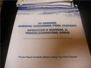 Aquabot Turbo Robotic T4RC in Ground Pool Cleaner 