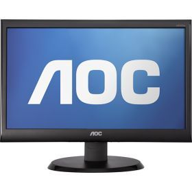 AOC 18 5 Flat Screen LCD Monitor Black 185LM00013