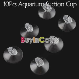 10pcs Aquarium Sucker Suction Cup for 4 6mm Air Line Pipe Pump Tube 
