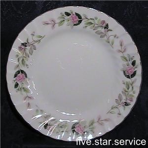 Regency Rose Creative Fine China 2345 Japan Bread Butter Plate s Pink 