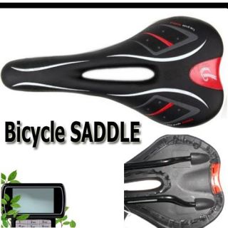   Cycling Bike Bicycle Pro Road Saddle Soft Comfort Black Anr