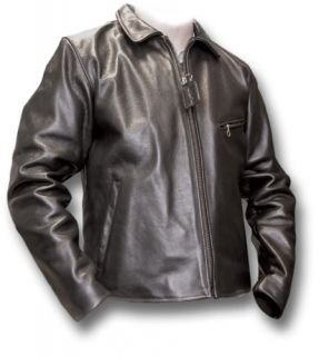 New Vanson Enfield Leather Motorcycle Jacket 46 Chest