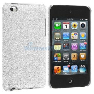   Sparkly Glitter Hard Back Cover Case for iPod Touch 4th Gen 4G