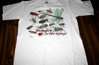 Backyard Arthropods Youth LRG T Shirt Insects Arachnids