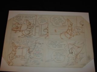 1951 Carl Barks Bob Moore Original Art COMICS STORIES #131 Complete 8 