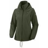 Columbia Ladies Arch CAPE11 Jacket Hood Pockets Full Zipper Green or 