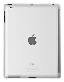 Clear Smart Cover Companion Case for Apple iPad 2 New Partner