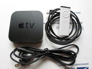 Jailbroken Apple TV 2nd Gen A1378 Remote HDMI Cable Power Cord