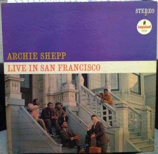Archie Shepp Live in San Francisco LP as 9118 VG