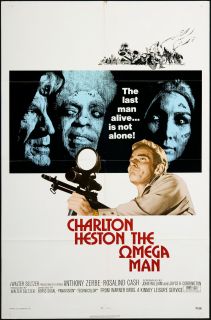 The Omega Man 1971 Original U s One Sheet Movie Poster