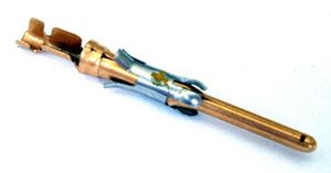 Gold Connector Terminal Pins Military Amp 100