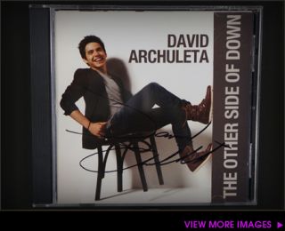 GF David Archuleta Signed CD The Other Side of Down