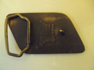 Vintage Snap on Tool Fast TrackN Brass Belt Buckle