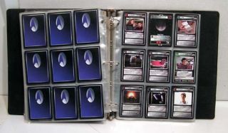 Set of Star Trek Drcipher CCG Card Collection 500 Cards