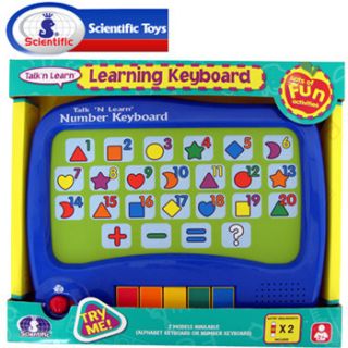 Scientific Touch and Learn Number Keyboard Learning Tool