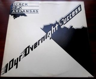 Black Oak Arkansas 10YR Overnight Success 1976 MCA 2224 Hard Rock 