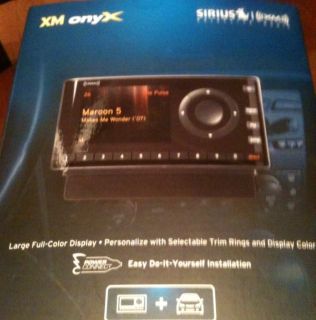 Sirius XM Onyx Satellite Radio with Car Kit XDNX1V1