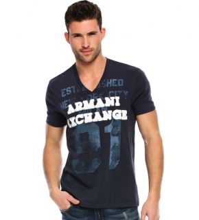 Armani Exchange Team Spirit T Shirt Night