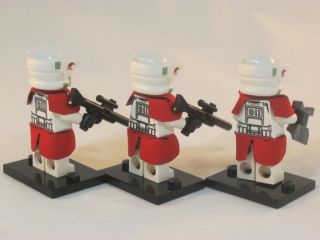   Lego CLONE TROOPER Mini Walker BATTLE PACK Star Build your Army Red
